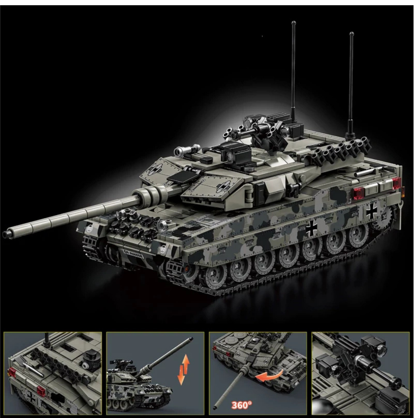 Leopard 2a7 | 1009 PCS