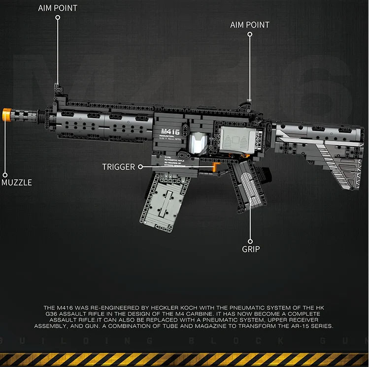 M416 Assault Rifle | 1188 PCS