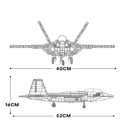 F22 Raptor | 1837 PCS