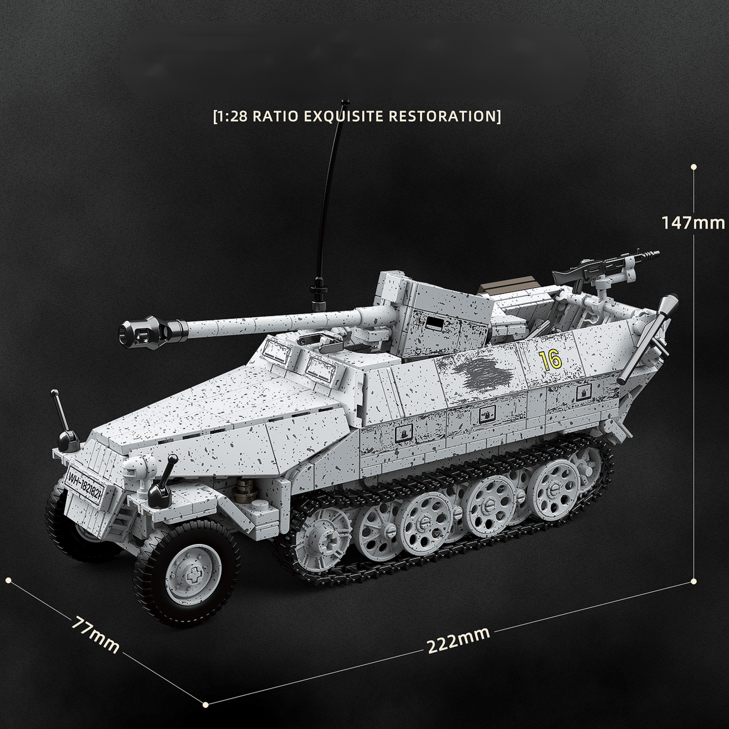 Sd.Kfz.251/22 Snow Camo (Limited Edition) | 1123 PCS