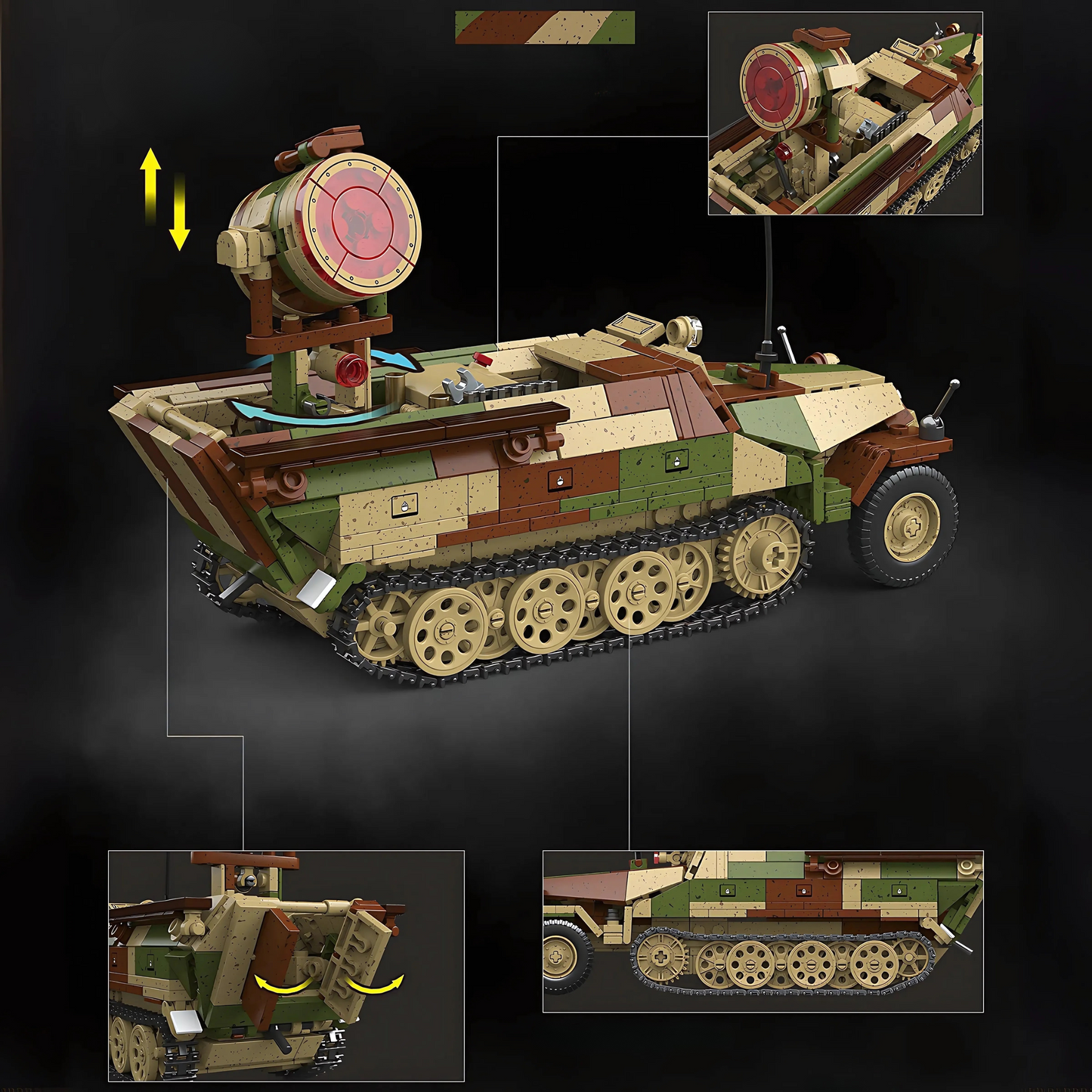 Sd.Kfz.251/20 camo (Limited Edition) | 1267 PCS