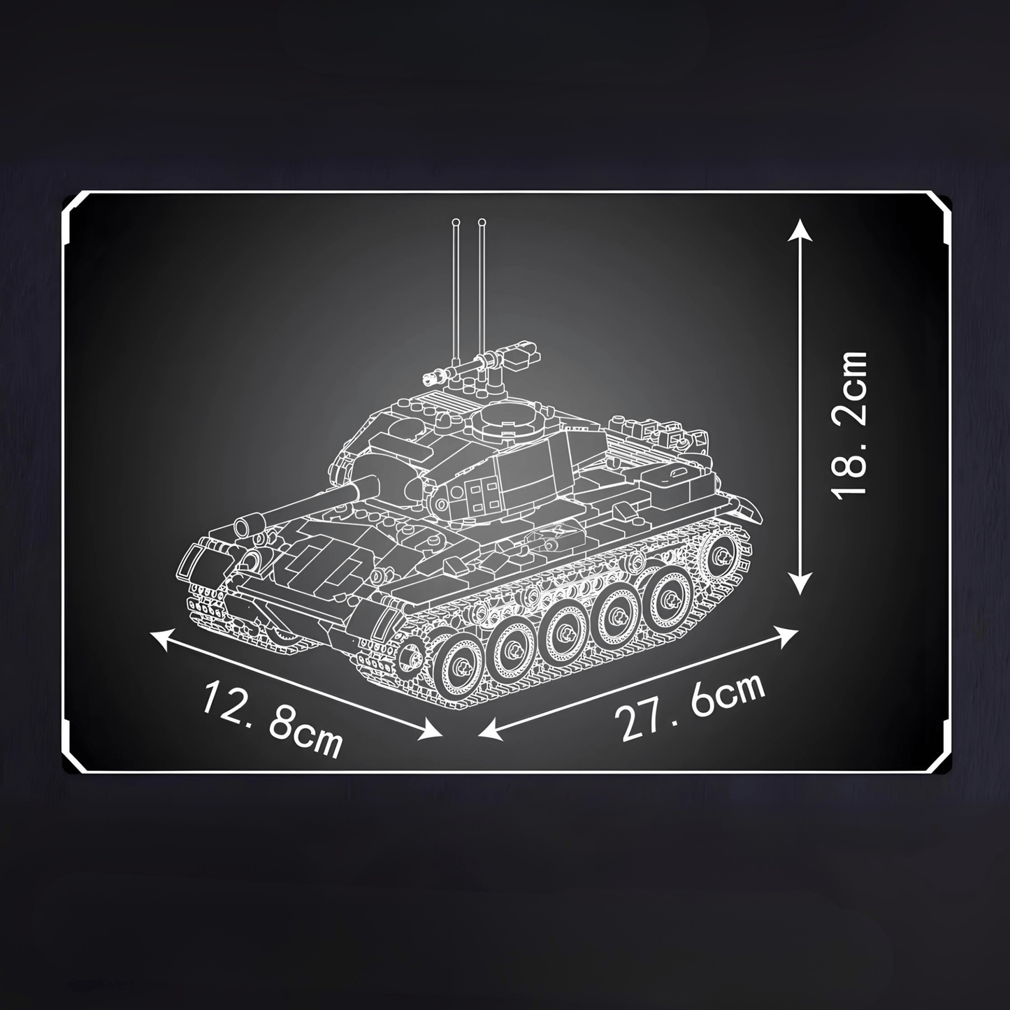 RC M24 Chaffee | 932 PCS