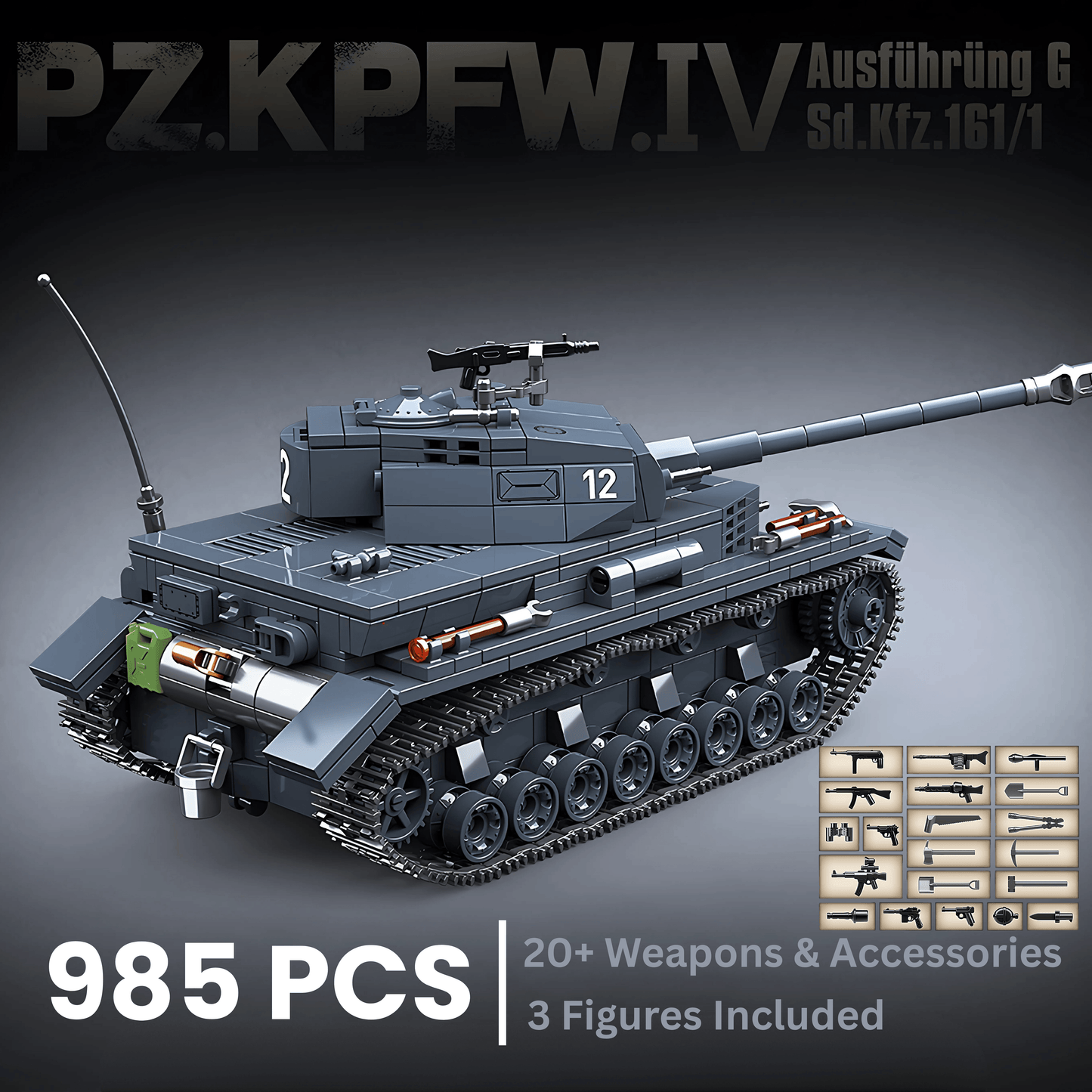 Panzer IV Ausf G | 985 PCS