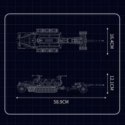 RC Half-Track | 1298 PCS
